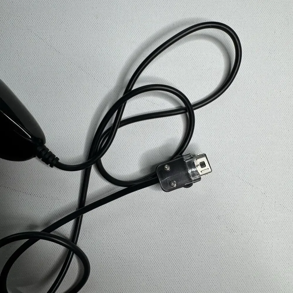 Genuine Authentic Nintendo Wii Black Nunchuck Controller OEM Official RVL-004